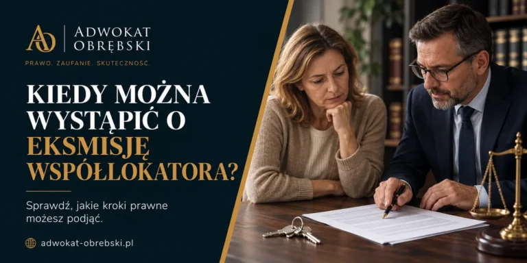 Porada prawna o eksmisji współlokatora
