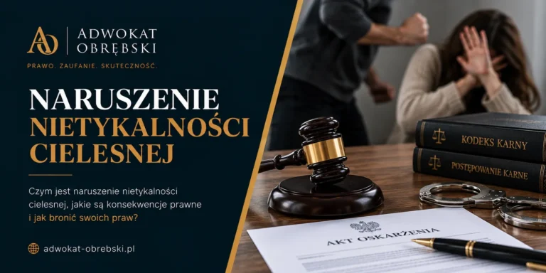 Naruszenie nietykalności cielesnej – prawo i obrona