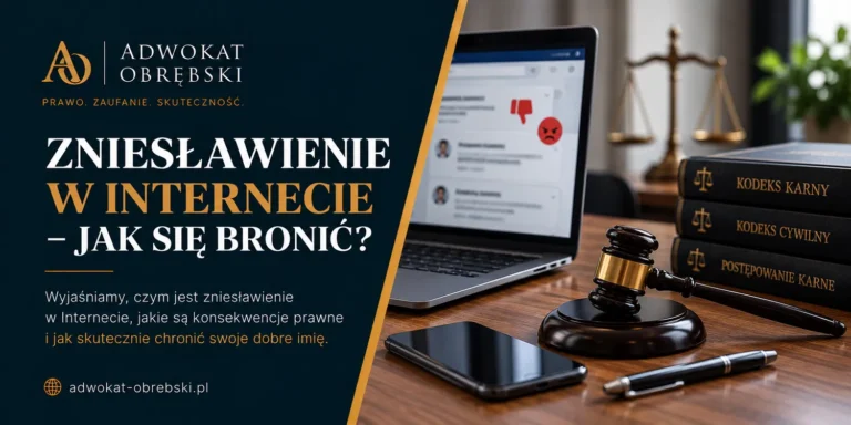 Zniesławienie w internecie – jak się bronić