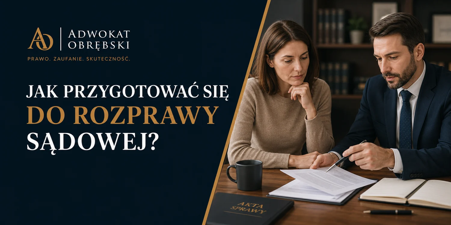 Jak przygotować się do rozprawy sądowej?