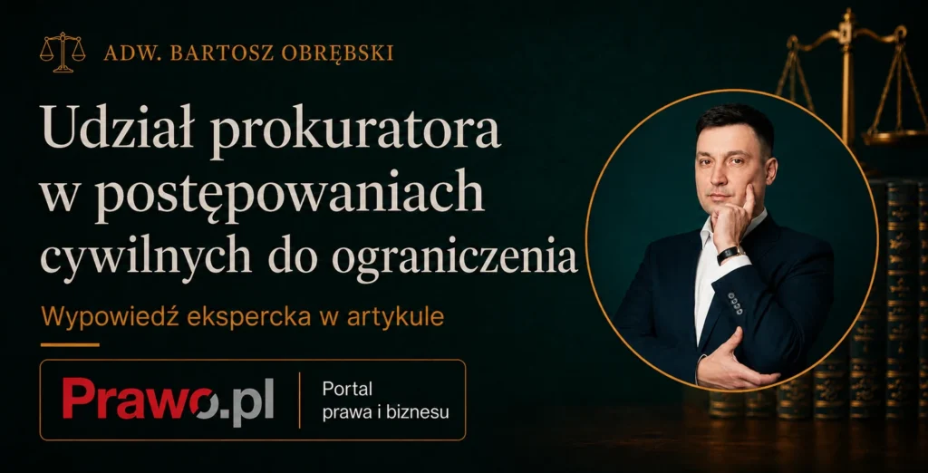 Udział prokuratora w postępowaniach cywilnych do ograniczenia — komentarz dla Prawo.pl