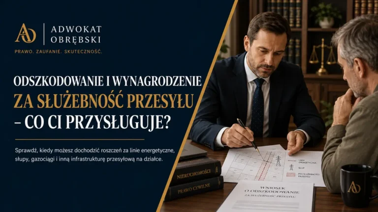 Odszkodowanie sluzebnosc